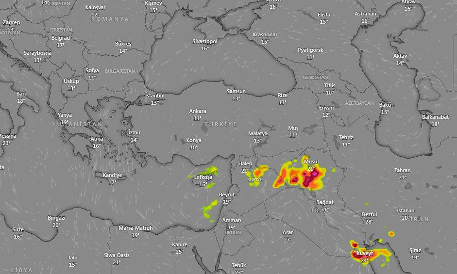 Sağanak yağış çok kuvvetli geliyor! Meteoroloji 15 ile sarı kodlu uyarı yaptı 5